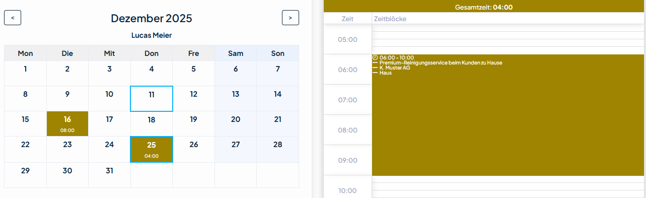 Mein Kalender